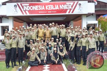 100 Tagana Kaltara Berangkat ke Balikpapan--Ikuti Jambore dan Bakti Sosial