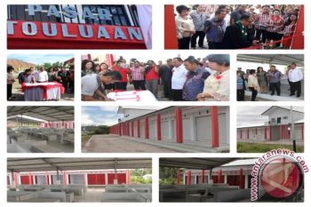 Pemkab Minahasa Tenggara Resmikan Pasar Rakyat Touluaan
