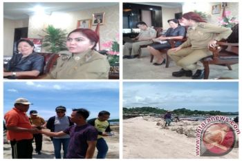 Proyek Pemecah Ombak Liktim Sesuai RAB