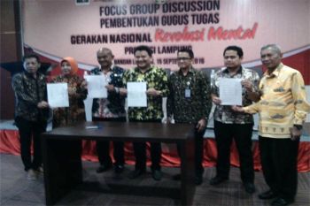 Provinsi Lampung Bentuk Gugus Tugas Revolusi Mental 
