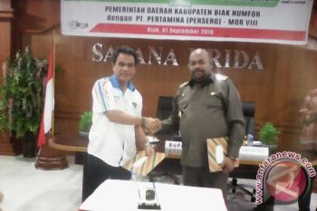 Pemkab Biak dan Pertamina jalin kerja sama penyaluran BBM