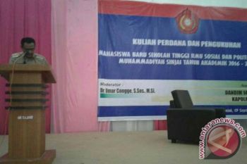 Bupati Sinjai buka kuliah perdana STISIP Muhammadiyah 