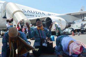 323 haji Kalteng tiba di Palangka Raya
