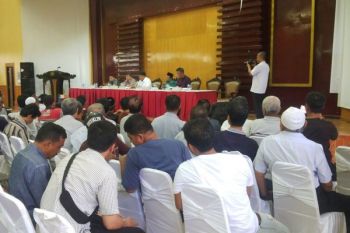 Pedagang pasar 16 Palembang datangi DPRD Sumsel