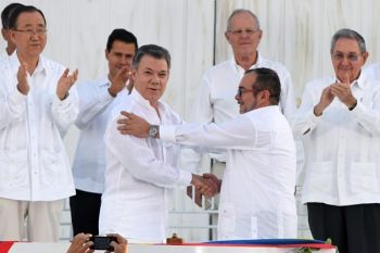 Kolombia-FARC Tandatangani Perjanjian Damai Bersejarah