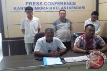 Imigrasi Kendari Tahan Tiga WNA Asal Tiongkok