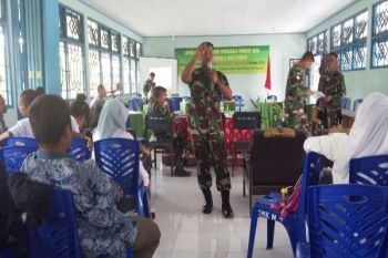 Yonif 122/TS gelar lomba cerdas cermat tentang Pancasila 