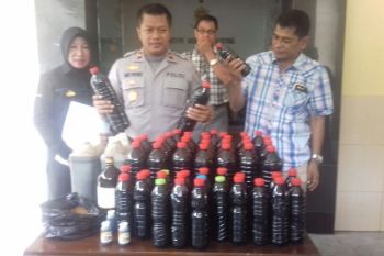 Pedagang Jamu Oplosan di Solo Diamankan