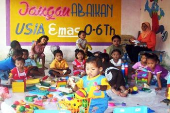Pendidikan usia dini bagian terpenting perkembangan anak