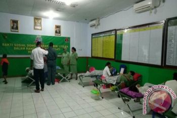 Kodim Biak Numfor gelar aksi donor darah