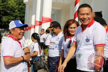 Wali Kota  Eman Hadiri Lomba Colorful Bitung 10K FPSL
