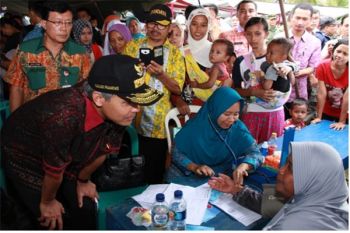 Gubernur Serukan Ajakan KB di TMMD