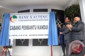 Bupati Barut Resmikan Bank Kalteng Cp Kandui 