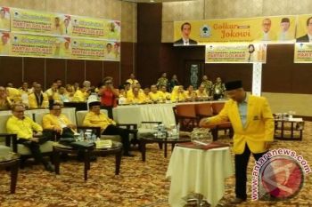 Calon Tunggal! Akhirnya Ruslan Abdul Rasyid Terpilih Jadi Ketua Golkar Kalteng 