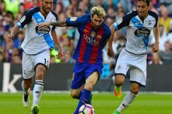  Messi cetak gol kala Barca taklukkan Deportivo