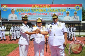 Letkol Laut Hendry Ballo jabat Danlanal Tolitoli 