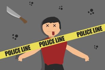 Tim Gegana Periksa Rumah Pelaku Penusukan Polisi
