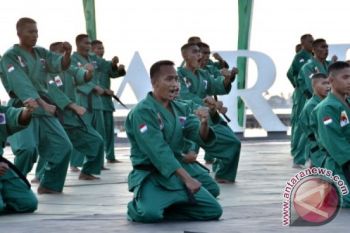 DEMONSTRASI BELA DIRI MILITER YONGMOODO TNI AD