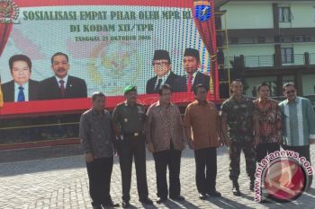 Wakil Ketua MPR harapkan TNI jadi Garda Depan Empat Pilar