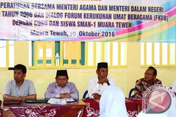 FKUB Barut Gelar Sosialisasi Peraturan Bersama Menag Dan Mendagri