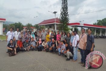 Wartawan Maluku-Papua kunjungi TBBM Manggis Bali