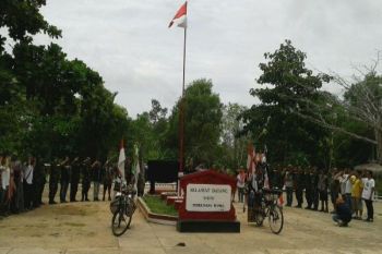 Ekspedisi Cinta Tanah Air Gowes 105 hari berakhir di Merauke
