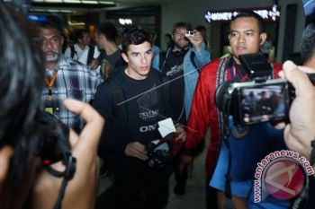 Pebalap Marc Marquez Tiba di Indonesia