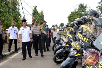 Jelang Pilkada, Polres Barsel Patroli Rutin Pantau Situasi Kota 
