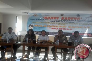 Ditlantas gelar  "ngopi bareng" hilangkan budaya Pungli 