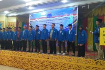 Pelantikan Pengurus Cabang PMII Pekanbaru, Mahasiswa Diminta Kembali ke Kampus