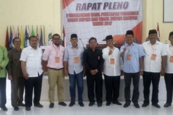 KPU Tetapkan Lima Calon Bupati dan Wakil Bupati Kampar 2017