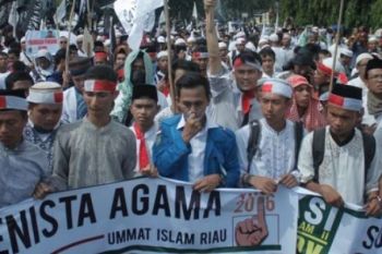 Tabligh Akbar Jadi Pilihan Pendemo Ahok Di Meranti     