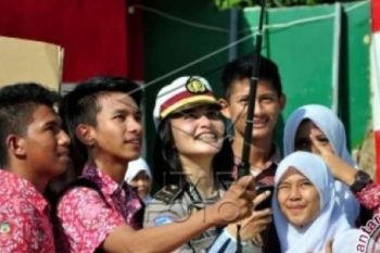 Polres Inhu Gelar Sosialisasi Berlalu Lintas Untuk Kalangan Pelajar