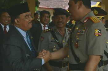 Bupati Kampar Hadiri Peresmian Peningkatan Tipe A Polda Riau