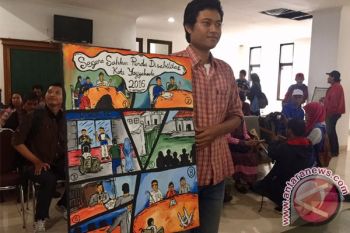Pelajar disabilitas "unjuk gigi" di Taman Pintar