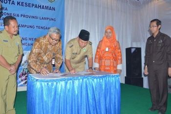 Pemkab Lampung Tengah Gandeng BI Jaga Stabilitas Harga Pertanian