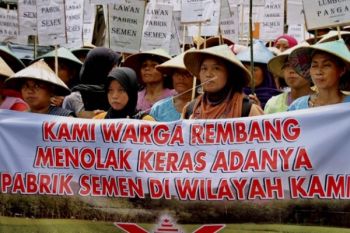 Aktivis Penolak Pabrik Semen jadi Tersangka Pemalsuan Dokumen 