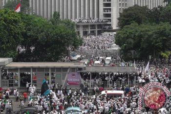 Budayawan Ridwan Saidi turut Unjuk Rasa