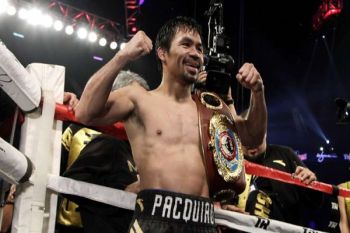  Pacquiao raih gelar kelas walter WBO