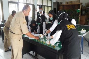 BNN Ters Urine Pegawasi Dinas Temanggung