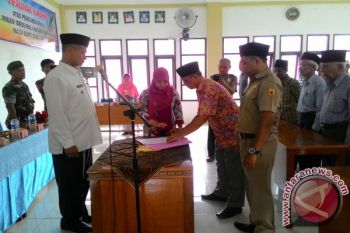 Pejabat Wali Nagari Baringin Tanah Datar Dilantik