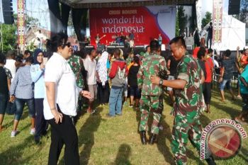 Ribuan warga PNG ramaikan Wonderfull Indonesia 