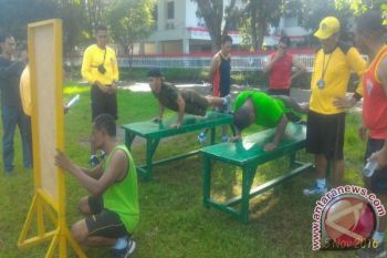 Pamen Korem Santiago jalani tes kesampataan jasmani