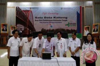 BPS Dan 7 SKPD Kalteng Luncurkan Situs