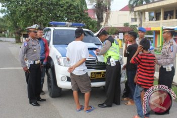 Ini dia ratusan mobil ditilang sehari melanggar "ganjil genap" di Jakarta
