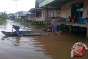 Gara-Gara Meluapnya Sungai Mentaya, 4 Desa Ini  Terendam Banjir