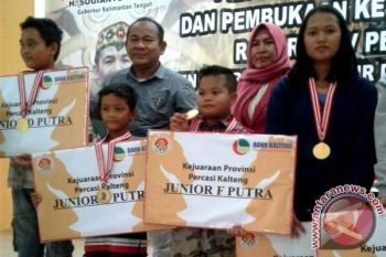 Mantap!! Pecatur Cilik Ini Sumbangkan Satu Emas Untuk Kotawaringin Timur