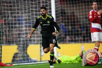 Diego Costa Bawa Chelsea ke Puncak Klasemen EPL