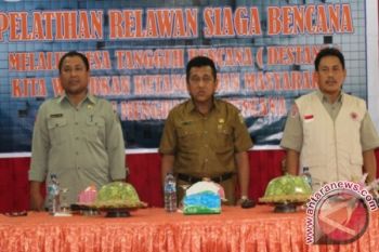 BPBD Parimo latih relawan siaga bencana