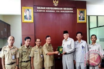 Pemkab Barut Konsultasi Pelantikan Pejabat Di BKN Banjarmasin